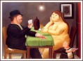 Der Kartenspieler Fernando Botero